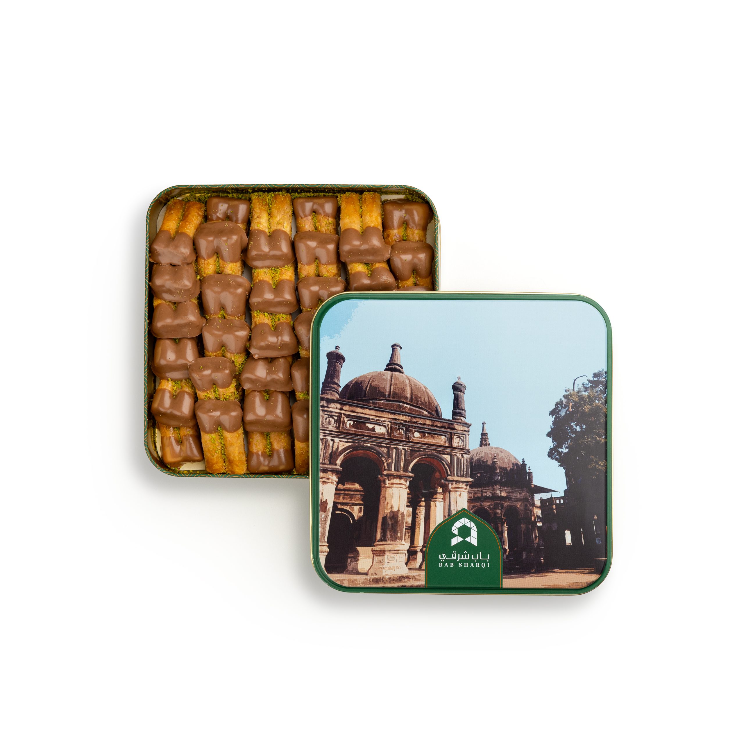 اصابع شوكلت ص أصابع بقلاوة بالكالجو والشوكلاتة / الحجم الصغير - الصورة 1